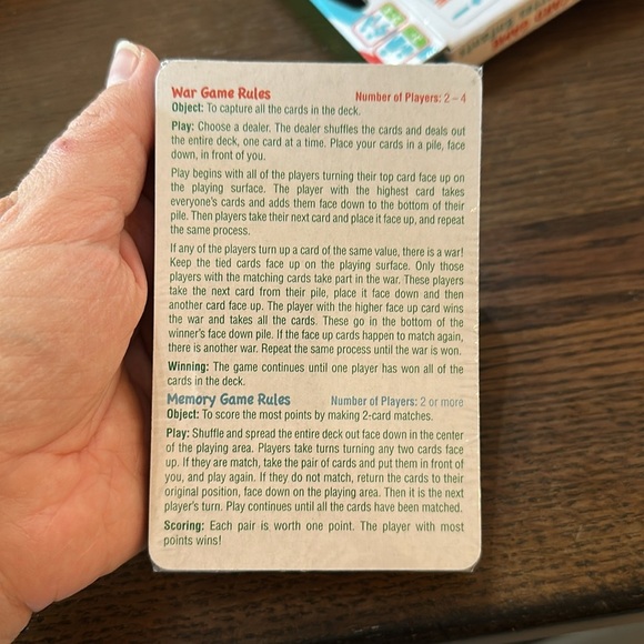 NWT Kids' Educational Card Game - War - Picture 3 of 5